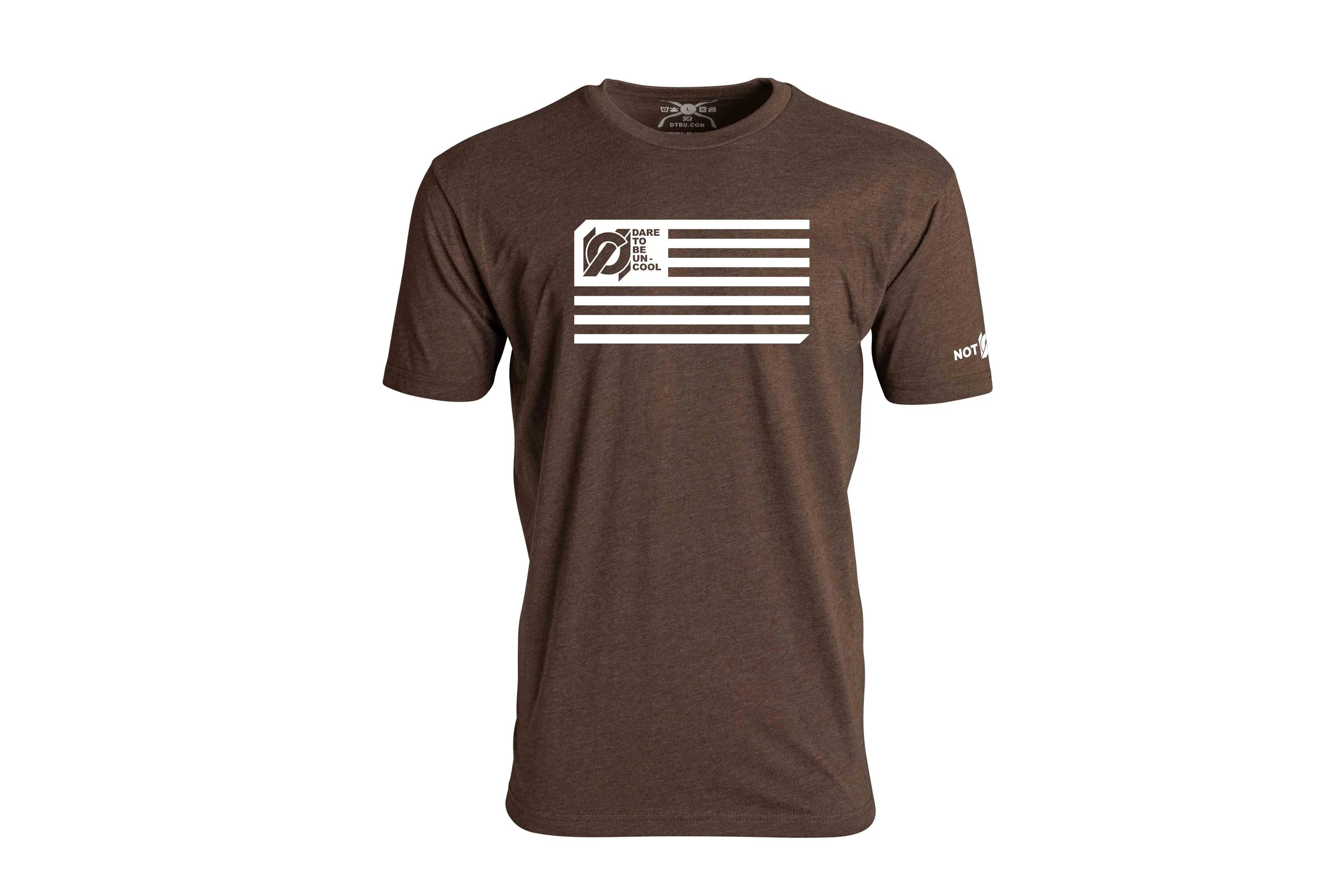 ★BADBLOOD★ Dark Classic Stripe T-Shirt Tobacco Brown Badblood Dark Classic Stripe T-Shirt - Tobacco/Brown – BBGSHOPHK